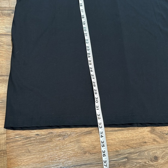 GAD MIDI DRESS Sz SMALL BLACK LONG SLEEVES OVERSIZED NEW - Picture 10 of 11